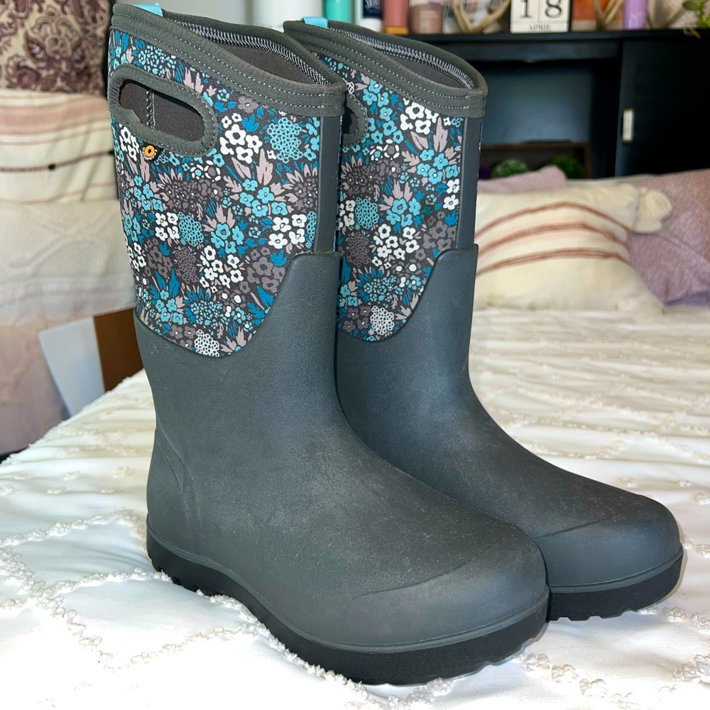 Womens insulated bogs - tall style